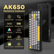 Ajazz AK650 RGB Flying Fish Switch Wireless With Screen (AK650-FF-BGY) Black