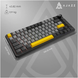 Ajazz AK820 MAX PLUS RGB Daydream Switch Wireless (AK820MAX-DD-BGY) Black/Gray/Yellow