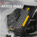 Ajazz AK820 MAX PLUS RGB Daydream Switch Wireless (AK820MAX-DD-BGY) Black/Gray/Yellow