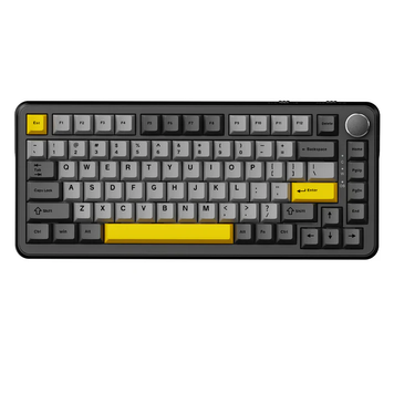 Ajazz AK820 MAX RGB Magnetic Switches Black/Gray/Yellow (AK820MAX-WM-BGY)