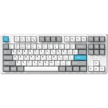 GamePro Asgard Ragnar Keychron Super Red Switch Wireless/Bluetooth/USB-C White (MK285WH)