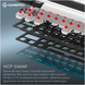 GamePro Asgard Valhalla QLAB Orange Switch RGB Wireless/Bluetooth/USB-C (MK210B Pro) MK210B Pro фото 10