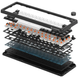 GamePro Asgard Valhalla QLAB Orange Switch RGB Wireless/Bluetooth/USB-C (MK210B Pro) MK210B Pro фото 4