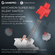 GamePro Asgard Yord Keychron Super Red Switch Wireless/Bluetooth/USB-C Blue (MK266BL)