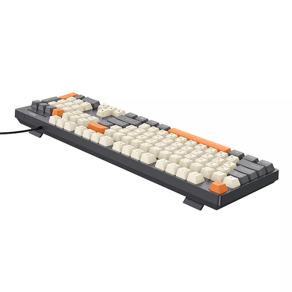 Keyboard HOCO GM61 Murphy 3-color wired keyboard(Ukrainian version) star gray