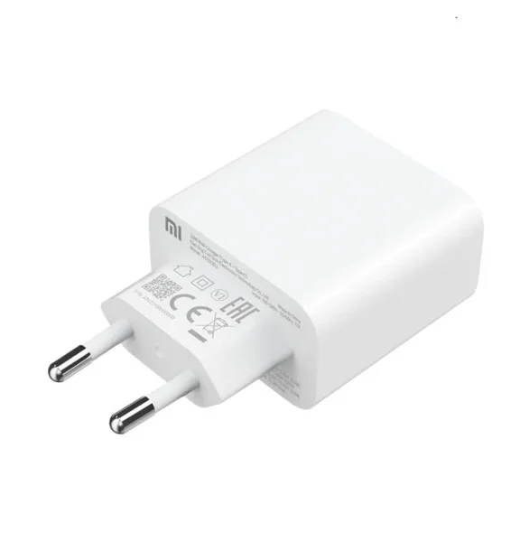 Xiaomi Mi 33W Wall Charger (Type-A+Type-C) EU White BHR4996GL фото