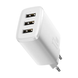 Baseus Compact Charger 3U 17W EU White CCXJ020102 фото 3