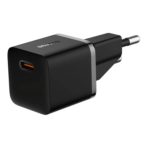 Baseus GaN5 Fast Charger(mini) 1C 20W EU Black CCGN050101 фото