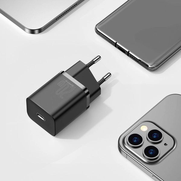 Baseus Super Si Quick Charger 1C 20W EU Black CCSUP-B01 фото