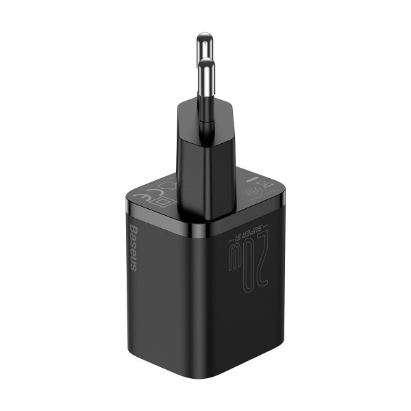 Baseus Super Si Quick Charger 1C 20W EU Black CCSUP-B01 фото