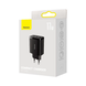 Baseus Compact Charger 3U 17W EU Black CCXJ020101 фото 7