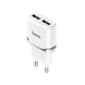 HOCO C12 Smart dual USB charger 12W White