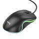 Mouse HOCO GM19 Enjoy gaming luminous wired mouse Black