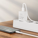 BOROFONE BA74A Aspirer single port charger set(Micro) White