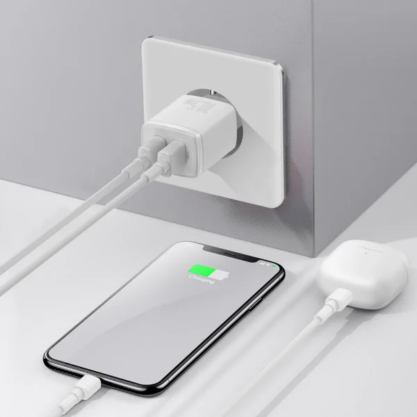 Baseus Compact Charger 2U 10.5W EU White