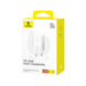 Baseus GaN5S Fast Charger 1C 30W EU Moon White P10162504213-00 фото 2