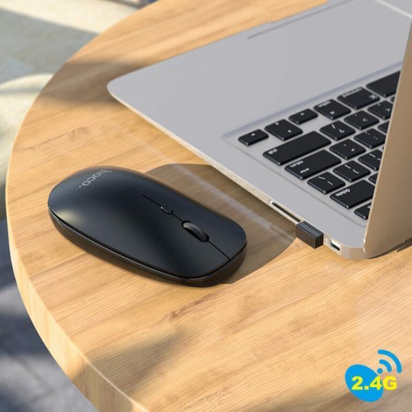 Миша HOCO GM15 Art dual-mode business wireless mouse Black GM15_Art фото