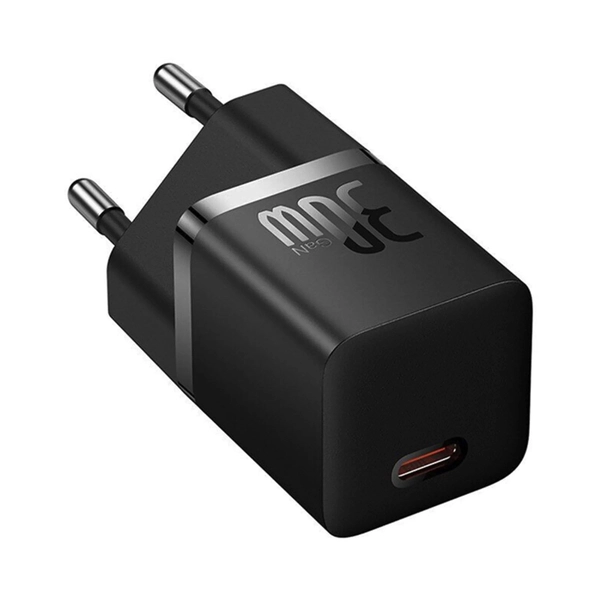 Baseus GaN5 Fast Charger(mini) 1C 30W EU Black CCGN070401 фото